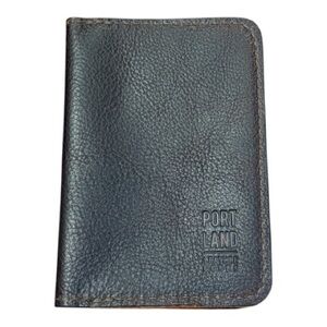NWT Portland Leather Goods Passport Holder Wallet